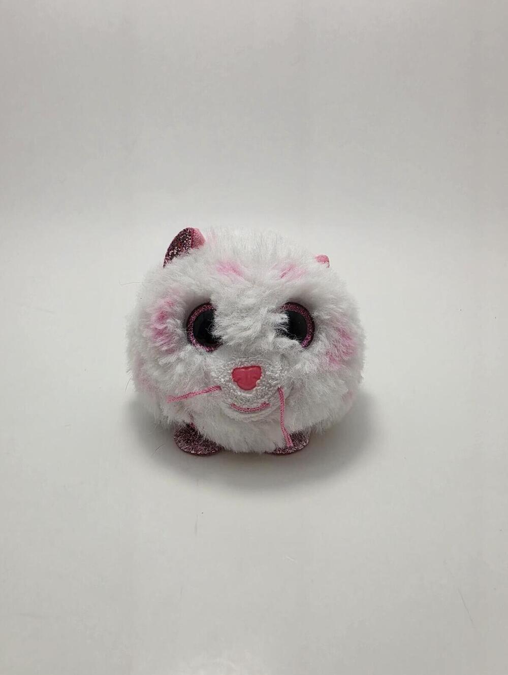 Ty Puffies Teeny Tys “Tabor” the Pink Tiger! (3 inch) No Hang Tag
